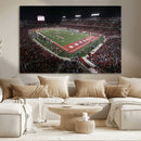 Houston Cougars Football Team Print - Houston TDECU Stadium