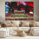 Virginia Tech Hokies Football Team Print - Blacksburg Lane