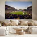 Pittsburgh Panthers Football Team Print - Pittsburgh by MyGreatCanvas | Canvas Wall Art Prints | Photo Prints & Wall Decor