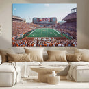 Framed Texas Memorial Stadium Canvas, University of Texas
