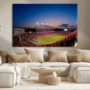 Wolfpack Football Team Wall Art Print - Raleigh