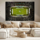 UCF Knights Football Team Print - Orlando FBC Mortgage by MyGreatCanvas | Canvas Wall Art Prints | Photo Prints & Wall Decor