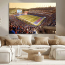 University of Kansas Jayhawks Football Team Print - Lawrence by MyGreatCanvas | Canvas Wall Art Prints | Photo Prints & Wall Decor