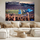 University of Kansas Jayhawks Football Team Art Print - by MyGreatCanvas | Canvas Wall Art Prints | Photo Prints & Wall Decor