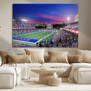 University of Kansas Jayhawks Football Team Print Canvas- by MyGreatCanvas | Canvas Wall Art Prints | Photo Prints & Wall Decor