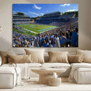 University of North Carolina Tar Heels Team Canvas Print -