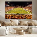 ASU Sun Devils Football Team Print - Phoenix Mountain by MyGreatCanvas | Canvas Wall Art Prints | Photo Prints & Wall Decor