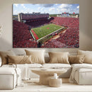 University of Nebraska Cornhuskers Football Team Print - by MyGreatCanvas | Canvas Wall Art Prints | Photo Prints & Wall Decor