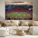 Framed Arizona Wildcats Football Team Print - Tucson Arizona by MyGreatCanvas | Canvas Wall Art Prints | Photo Prints & Wall Decor