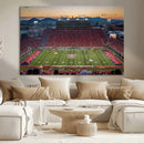 Arizona Wildcats Football Team Print - Tucson Arizona by MyGreatCanvas | Canvas Wall Art Prints | Photo Prints & Wall Decor