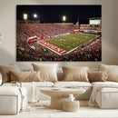 Indiana University Hoosiers Football Team Print Canvas - by MyGreatCanvas | Canvas Wall Art Prints | Photo Prints & Wall Decor