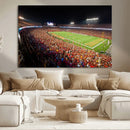 Iowa State University Cyclones Canvas Print, Football Team