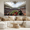 Miami Hurricanes Football Team Wall Art Print - Miami Hard
