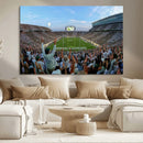 Michigan State Spartans Football Team Art Print - East