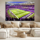 Northwestern University Wildcats Football Team Print -