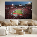 Ohio State University Buckeyes Football Team Print - by MyGreatCanvas | Canvas Wall Art Prints | Photo Prints & Wall Decor