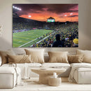 Eugene Autzen Stadium Canvas Wall Art Print – Sunset Over by MyGreatCanvas | Canvas Wall Art Prints | Photo Prints & Wall Decor