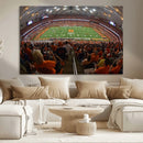 Syracuse University Orange Football Canvas Print, Football