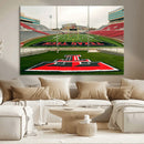 Texas Tech Red Raiders Football Team Print - Lubbock Jones