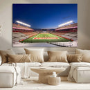 Rutgers Scarlet Knights Football Team Print - Piscataway SHI by MyGreatCanvas | Canvas Wall Art Prints | Photo Prints & Wall Decor