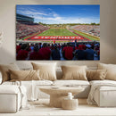 Ball State Cardinals Football Team Print - Muncie Scheumann
