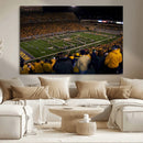 West Virginia Uni Mountaineers Football Team Print - Milan