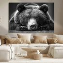 Resting Grizzly 399 Bear Canvas Print | Ready to Hang Wall