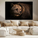 Wild Grizzly 399 Bear Canvas Wall Art Print, Bear Animal by MyGreatCanvas | Canvas Wall Art Prints | Photo Prints & Wall Decor