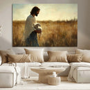 Jesus the Good Shepherd Wall Art Canvas Print -