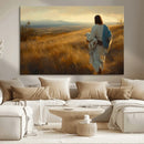Jesus the Good Shepherd Wall Art Canvas Print -