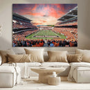 Oregon State Beavers Football Team Print - Corvallis Reser by MyGreatCanvas | Canvas Wall Art Prints | Photo Prints & Wall Decor