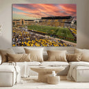 University of Wyoming Cowboys Football Team Print - Laramie by MyGreatCanvas | Canvas Wall Art Prints | Photo Prints & Wall Decor