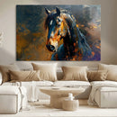 Abstract Horse Wall Art Canvas Print | Farmhouse Wall Decor by MyGreatCanvas | Canvas Wall Art Prints | Photo Prints & Wall Decor