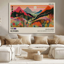 Yayoi 1986 Wall Art Print – Vibrant Sabi Sabi Japanese