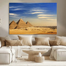 Majestic Ancient Wonders Wall Art Canvas Print – Golden by MyGreatCanvas | Canvas Wall Art Prints | Photo Prints & Wall Decor
