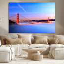 Large San Francisco Wall Art Canvas Print – Framed Golden by MyGreatCanvas | Canvas Wall Art Prints | Photo Prints & Wall Decor