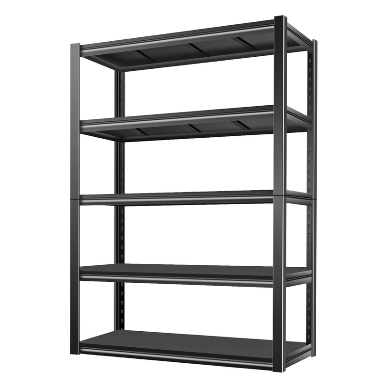 BILT HARD 2500LBS 36" W x 18" D x 72" H Garage Shelving, 5-Shelf Industrial Storage Shelves Heavy Duty, Metal Shelving Units with Adjustable Shelf, Steel Utility Shelves
