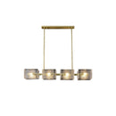 long water ripple Chandelier