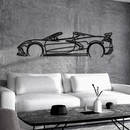 Corvette C8 Detailed Metal Car Wall Art - MT0922