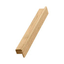 Lacquered Oak Wood "Shelter" Drawer Pulls
