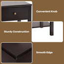Nightstand End Table with Drawer and Shelf by LJGDeals