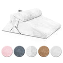 Cover Set Only for LX6, White Plush, Pillows and Foam not Included