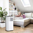 9000 BTU 3 in 1 Portable Air Conditioner with Fan and Dehumidifier-White by LJGDeals