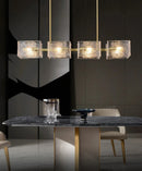 long water ripple Chandelier