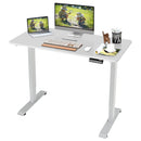 Electric Height Adjustable Standing Desk with Memory Controller-Black by DirectDeals