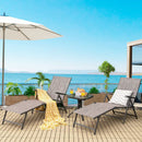 2 Pack Folding Chairs Sturdy Wood Dining Chairs with Slatted Backrest and Seat by DirectDeals