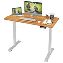 Electric Height Adjustable Standing Desk with Memory Controller-Black by DirectDeals