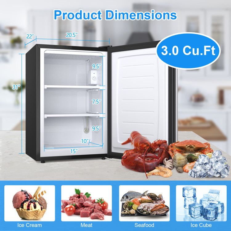 3 Cu. Ft Upright Freezer, photo 3 of 9