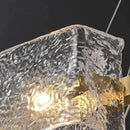 long water ripple Chandelier