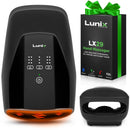 LX29 Hand Massager with Heat & Air Compression, Charcoal Black